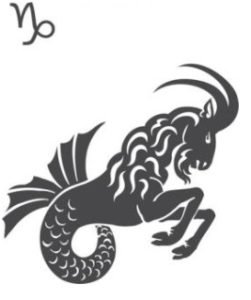 глиф (изображение символа) Козерога